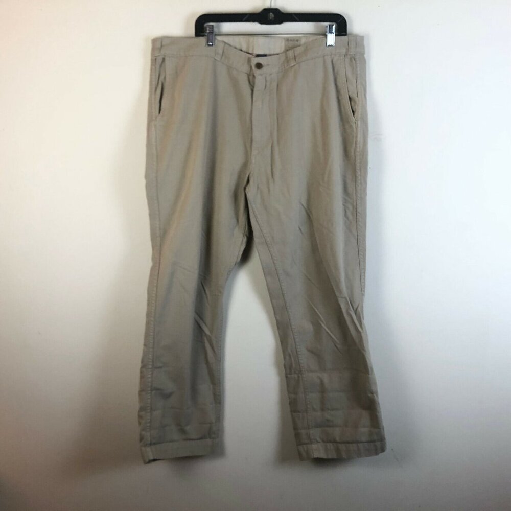 Polo Ralph Lauren Mens Pants 40x30 Tan Beige Stretch Classic Fit Cotton Casual